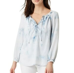 Vintage America Blues Carmella Tie Dye Top  Small Stratosphere Wash